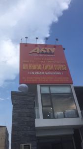 Chữ nổi BĐS An Khang Thịnh Vương (CN Phạm Văn Đồng)