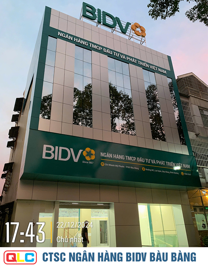CTSC NGÂN HÀNG BIDV BÀU BÀNG