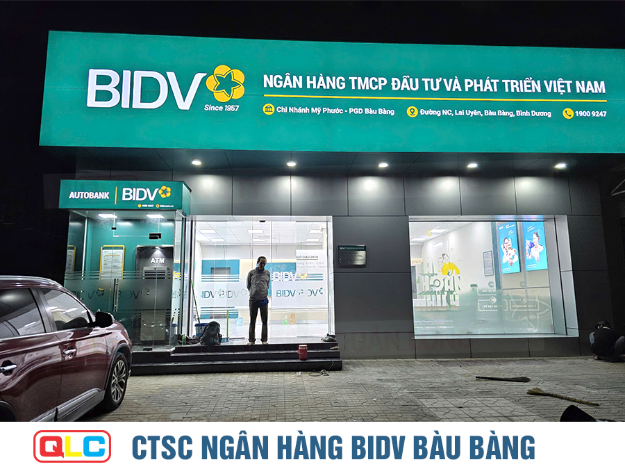 CTSC NGÂN HÀNG BIDV BÀU BÀNG