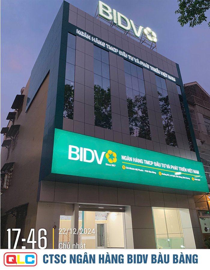 CTSC NGÂN HÀNG BIDV BÀU BÀNG